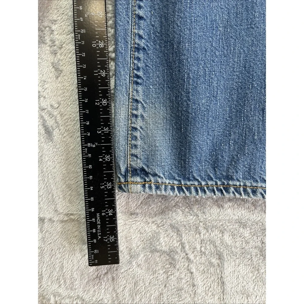 AG Adriano Goldschmied Jeans Men's 38x34 Blue Relaxed Fit Denim